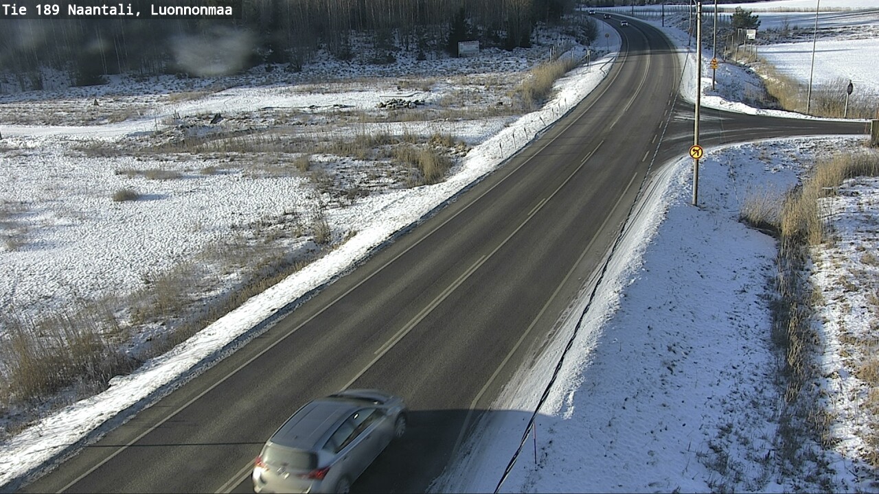 Weather Camera Image Road 189 Naantali, Luonnonmaa, Naantali, Varsinais-Suomi