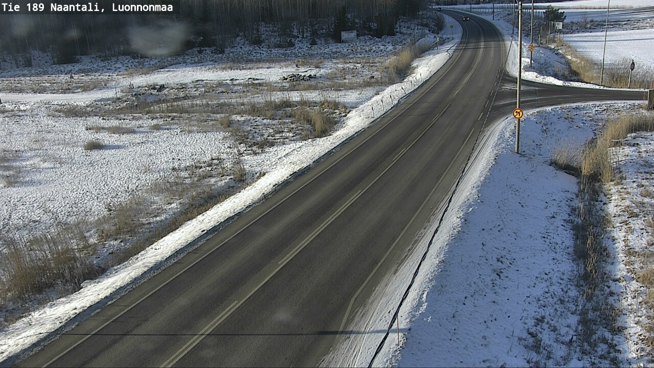 Weather Camera Image Road 189 Naantali, Luonnonmaa, Naantali, Varsinais-Suomi