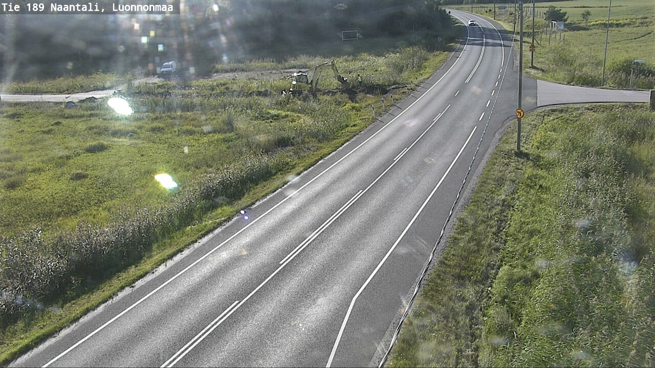 Weather Camera Image Väg 189 Nådendal, Luonnonmaa, Naantali, Varsinais-Suomi