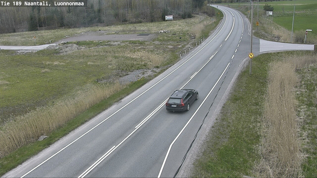 Weather Camera Image Road 189 Naantali, Luonnonmaa, Naantali, Varsinais-Suomi
