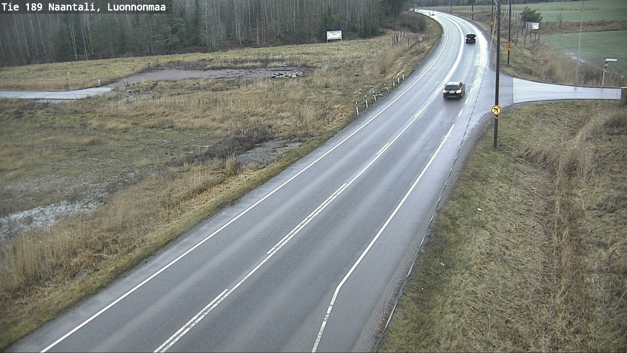 Weather Camera Image Väg 189 Nådendal, Luonnonmaa, Naantali, Varsinais-Suomi
