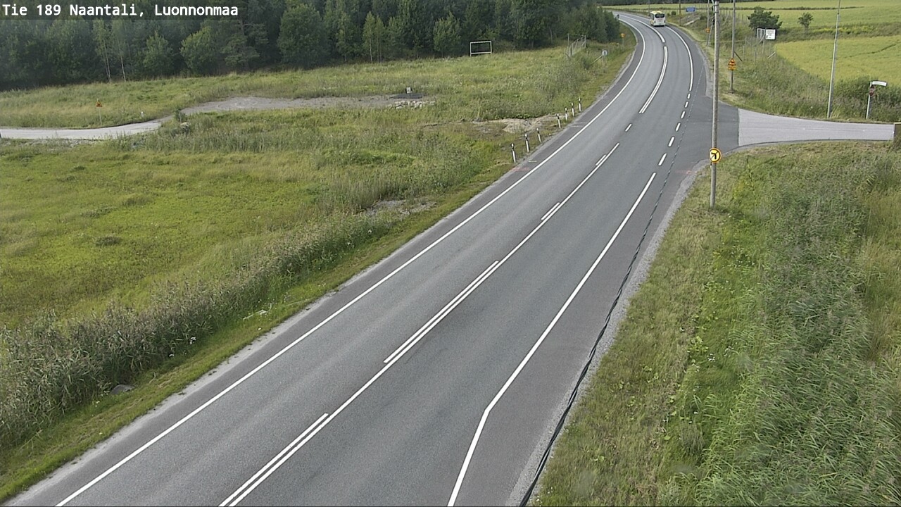 Weather Camera Image Väg 189 Nådendal, Luonnonmaa, Naantali, Varsinais-Suomi