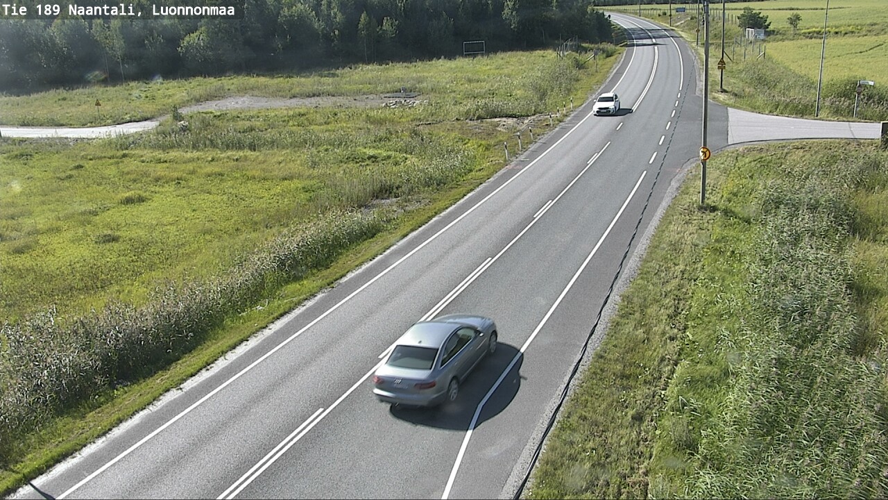 Weather Camera Image Väg 189 Nådendal, Luonnonmaa, Naantali, Varsinais-Suomi