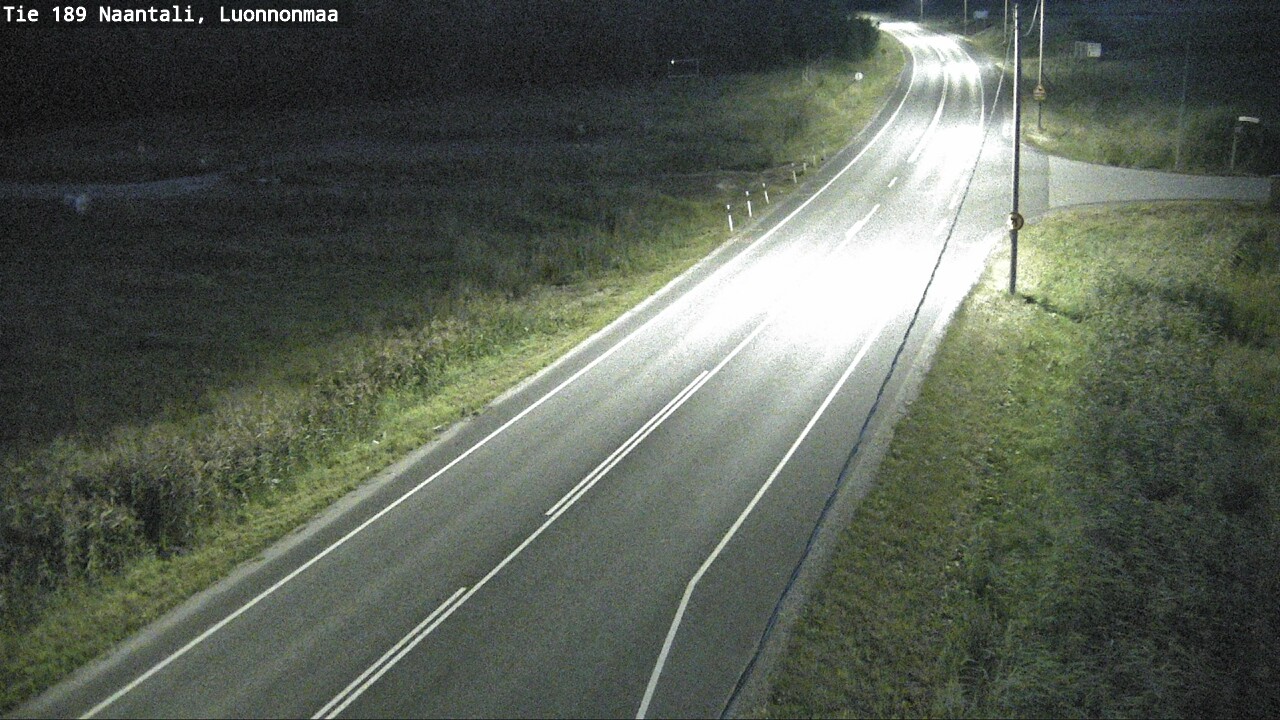Weather Camera Image Väg 189 Nådendal, Luonnonmaa, Naantali, Varsinais-Suomi