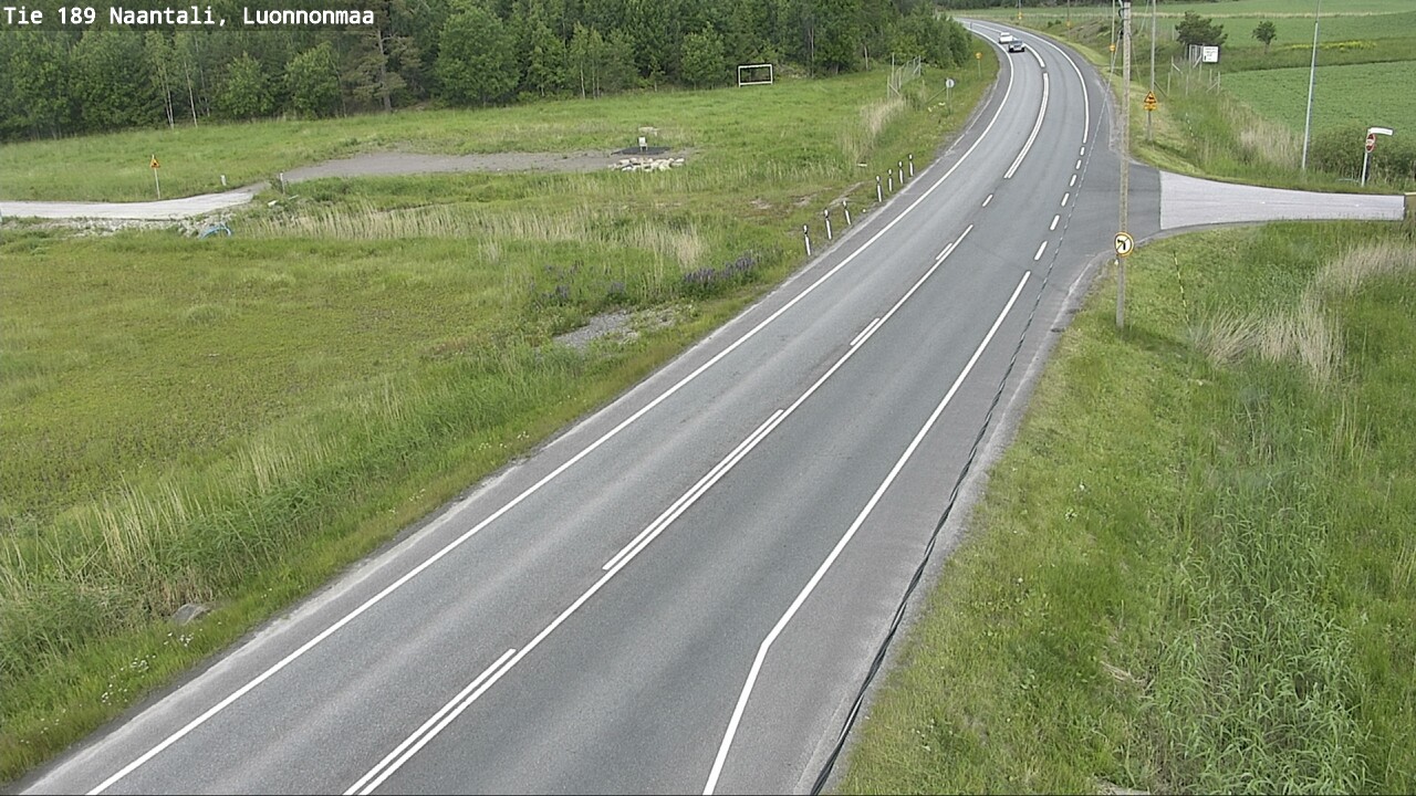 Weather Camera Image Road 189 Naantali, Luonnonmaa, Naantali, Varsinais-Suomi