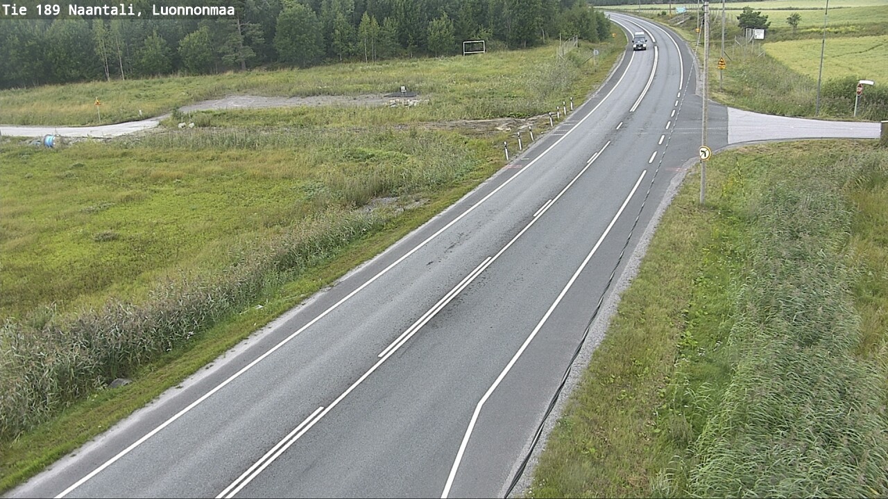 Weather Camera Image Väg 189 Nådendal, Luonnonmaa, Naantali, Varsinais-Suomi
