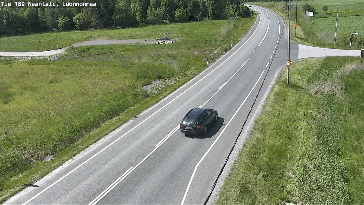 Weather Camera Image Road 189 Naantali, Luonnonmaa, Naantali, Varsinais-Suomi