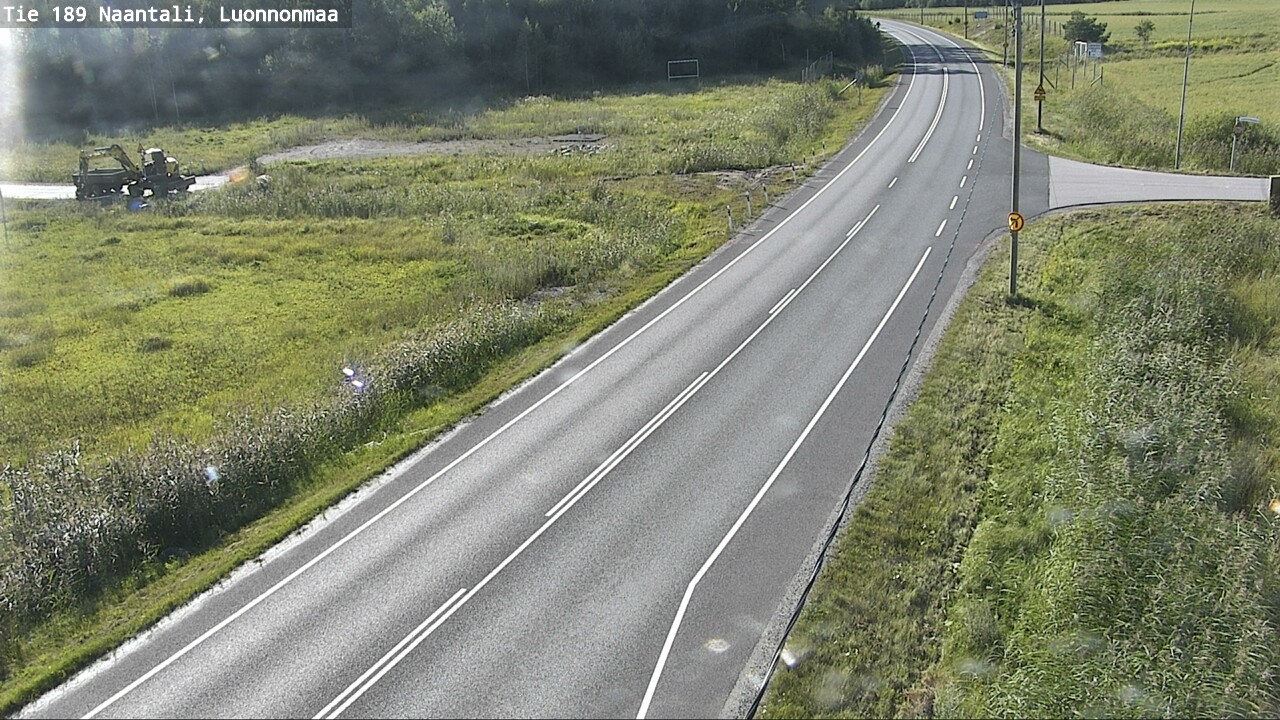 Weather Camera Image Väg 189 Nådendal, Luonnonmaa, Naantali, Varsinais-Suomi