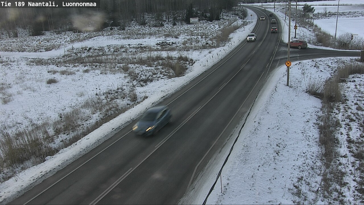 Weather Camera Image Road 189 Naantali, Luonnonmaa, Naantali, Varsinais-Suomi