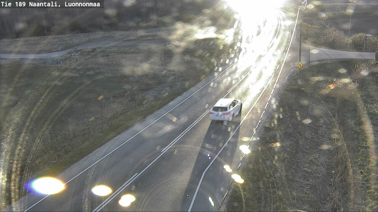 Weather Camera Image Road 189 Naantali, Luonnonmaa, Naantali, Varsinais-Suomi
