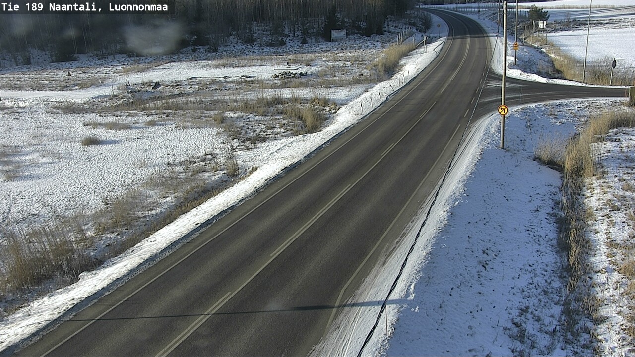Weather Camera Image Road 189 Naantali, Luonnonmaa, Naantali, Varsinais-Suomi