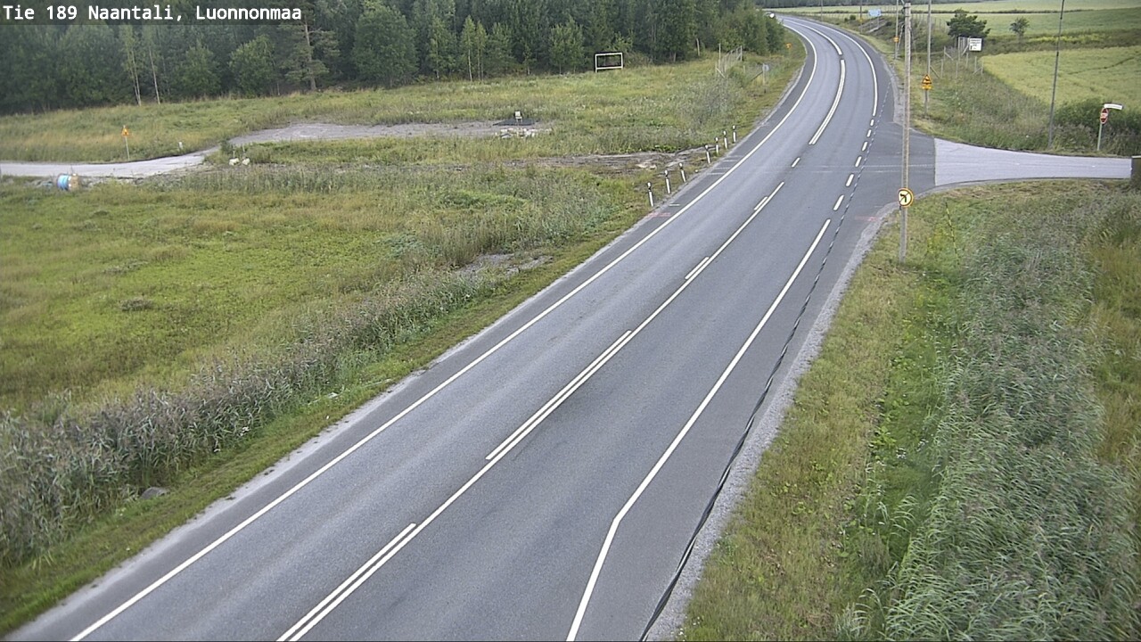 Weather Camera Image Väg 189 Nådendal, Luonnonmaa, Naantali, Varsinais-Suomi