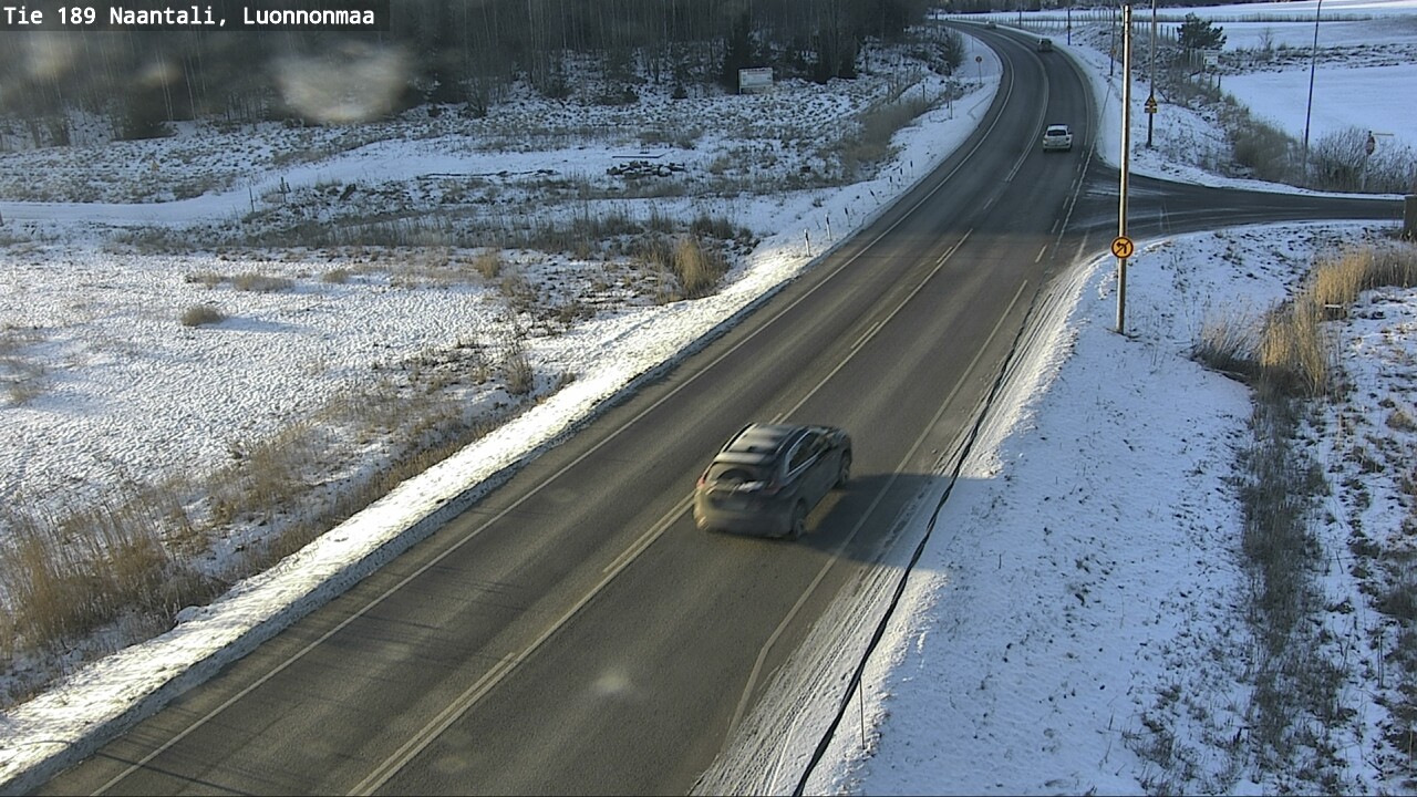 Weather Camera Image Road 189 Naantali, Luonnonmaa, Naantali, Varsinais-Suomi