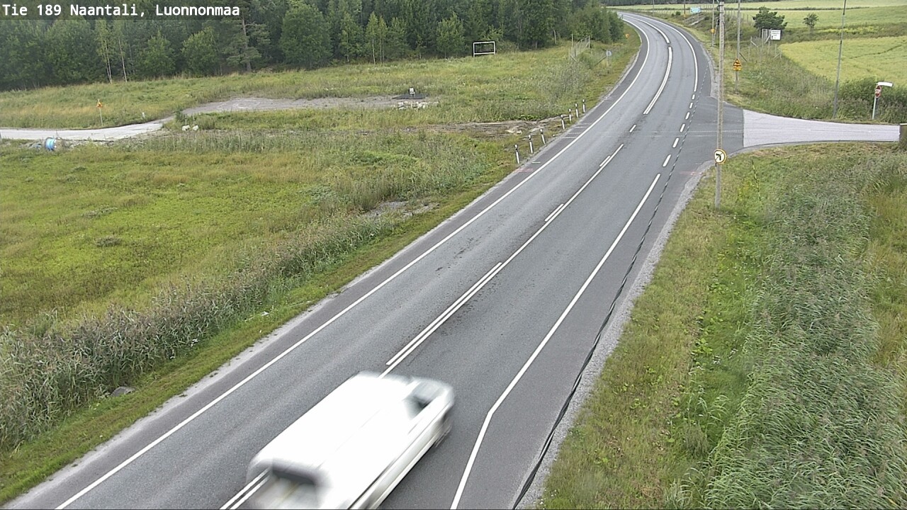 Weather Camera Image Väg 189 Nådendal, Luonnonmaa, Naantali, Varsinais-Suomi