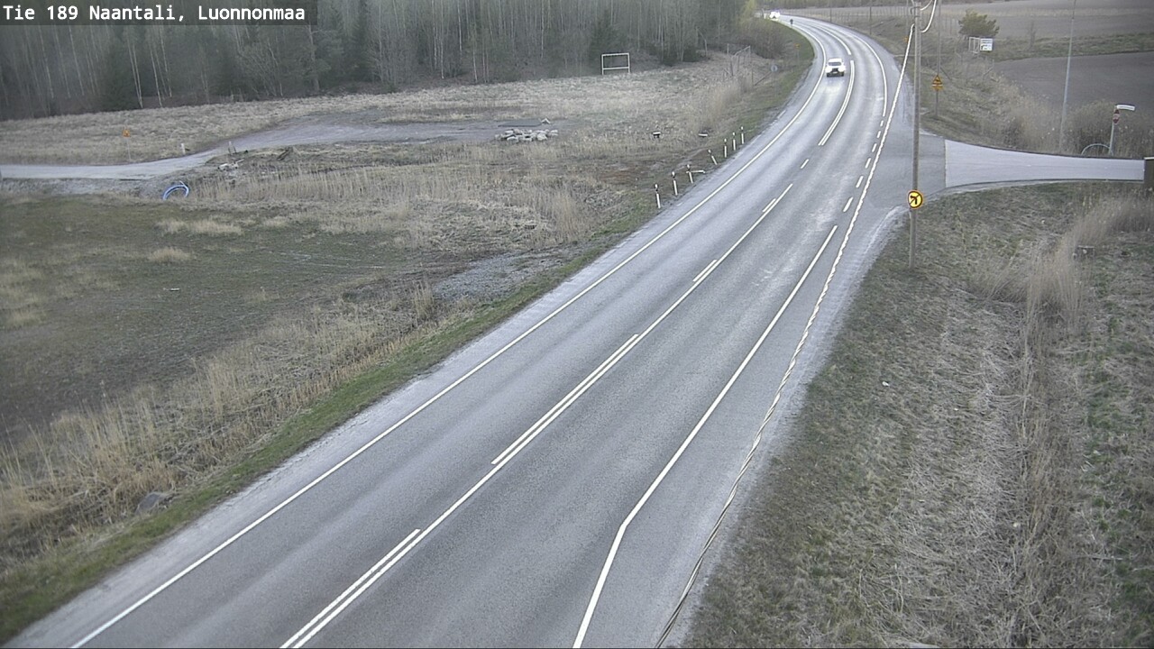 Weather Camera Image Road 189 Naantali, Luonnonmaa, Naantali, Varsinais-Suomi