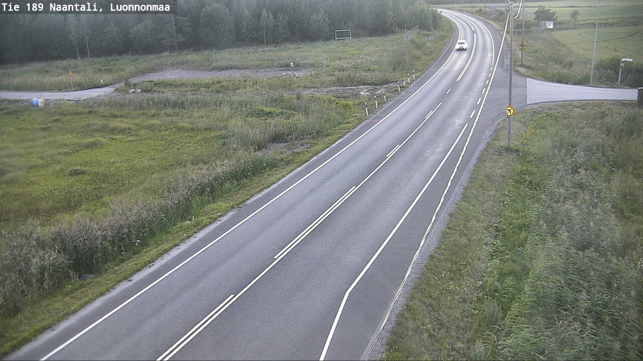 Weather Camera Image Väg 189 Nådendal, Luonnonmaa, Naantali, Varsinais-Suomi