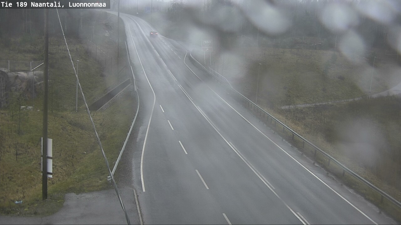 Weather Camera Image Väg 189 Nådendal, Luonnonmaa, Naantali, Varsinais-Suomi