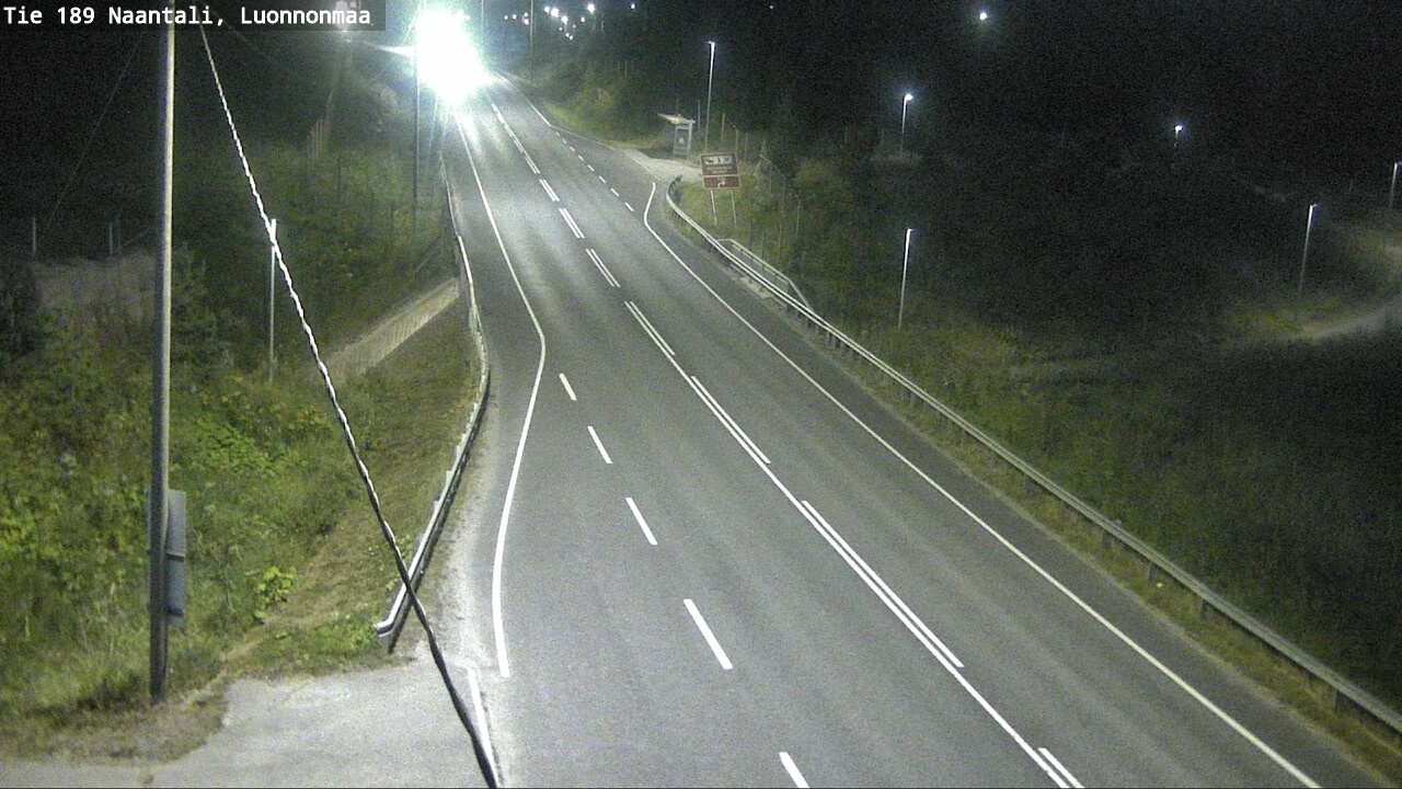 Weather Camera Image Road 189 Naantali, Luonnonmaa, Naantali, Varsinais-Suomi