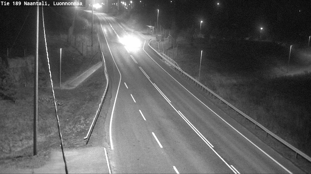 Weather Camera Image Road 189 Naantali, Luonnonmaa, Naantali, Varsinais-Suomi