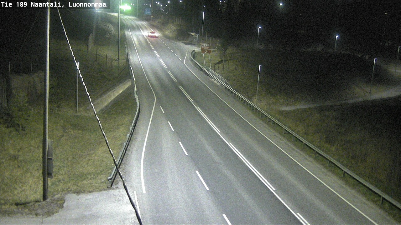 Weather Camera Image Road 189 Naantali, Luonnonmaa, Naantali, Varsinais-Suomi