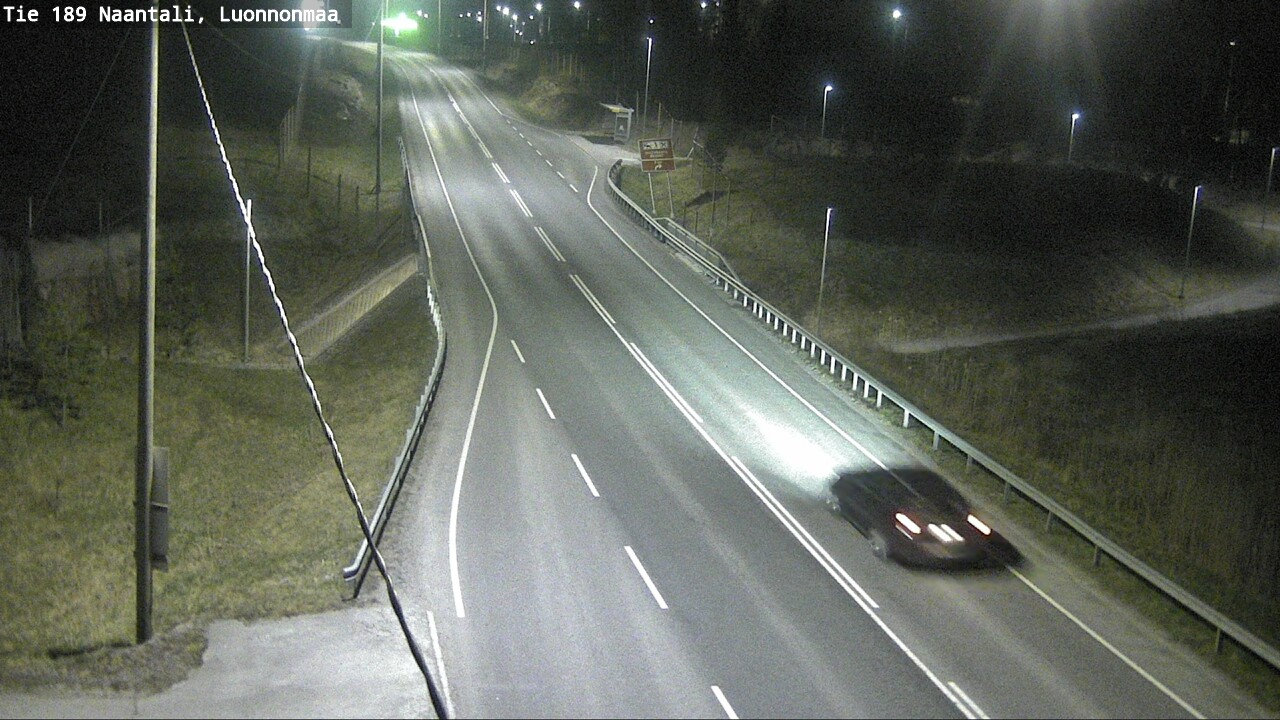Weather Camera Image Väg 189 Nådendal, Luonnonmaa, Naantali, Varsinais-Suomi