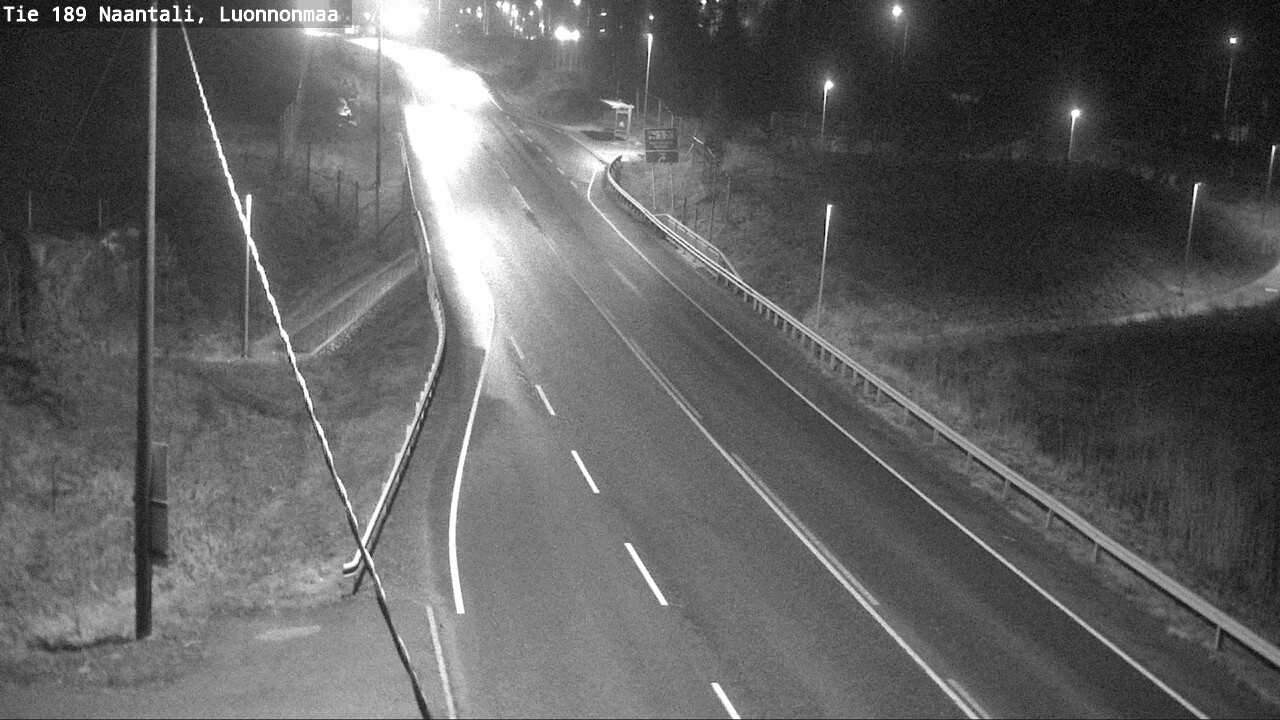 Weather Camera Image Väg 189 Nådendal, Luonnonmaa, Naantali, Varsinais-Suomi