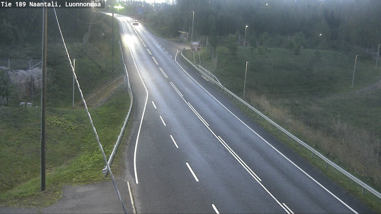 Weather Camera Image Road 189 Naantali, Luonnonmaa, Naantali, Varsinais-Suomi