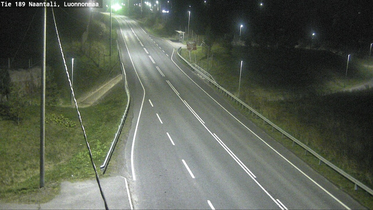Weather Camera Image Road 189 Naantali, Luonnonmaa, Naantali, Varsinais-Suomi