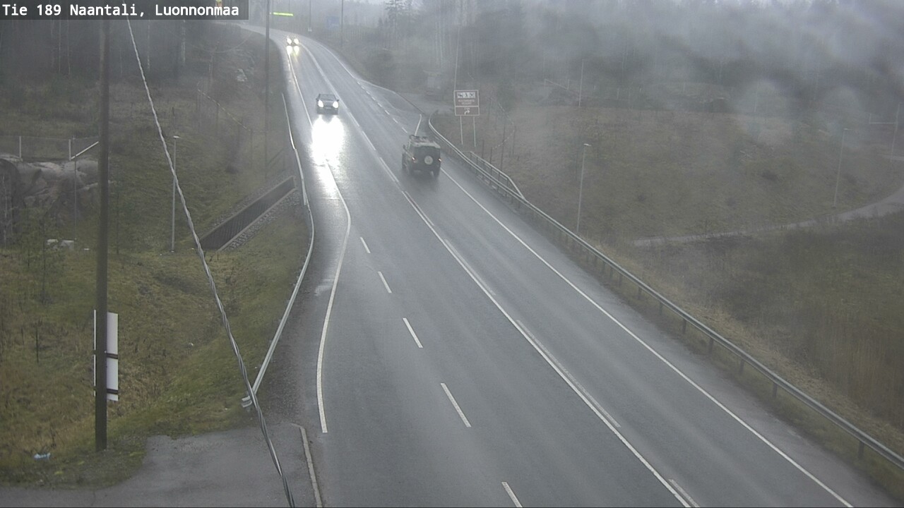 Weather Camera Image Väg 189 Nådendal, Luonnonmaa, Naantali, Varsinais-Suomi