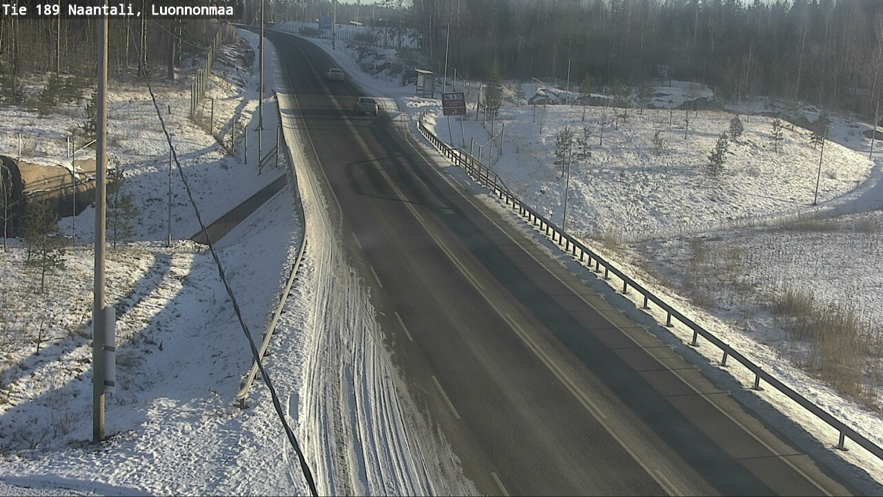 Weather Camera Image Road 189 Naantali, Luonnonmaa, Naantali, Varsinais-Suomi