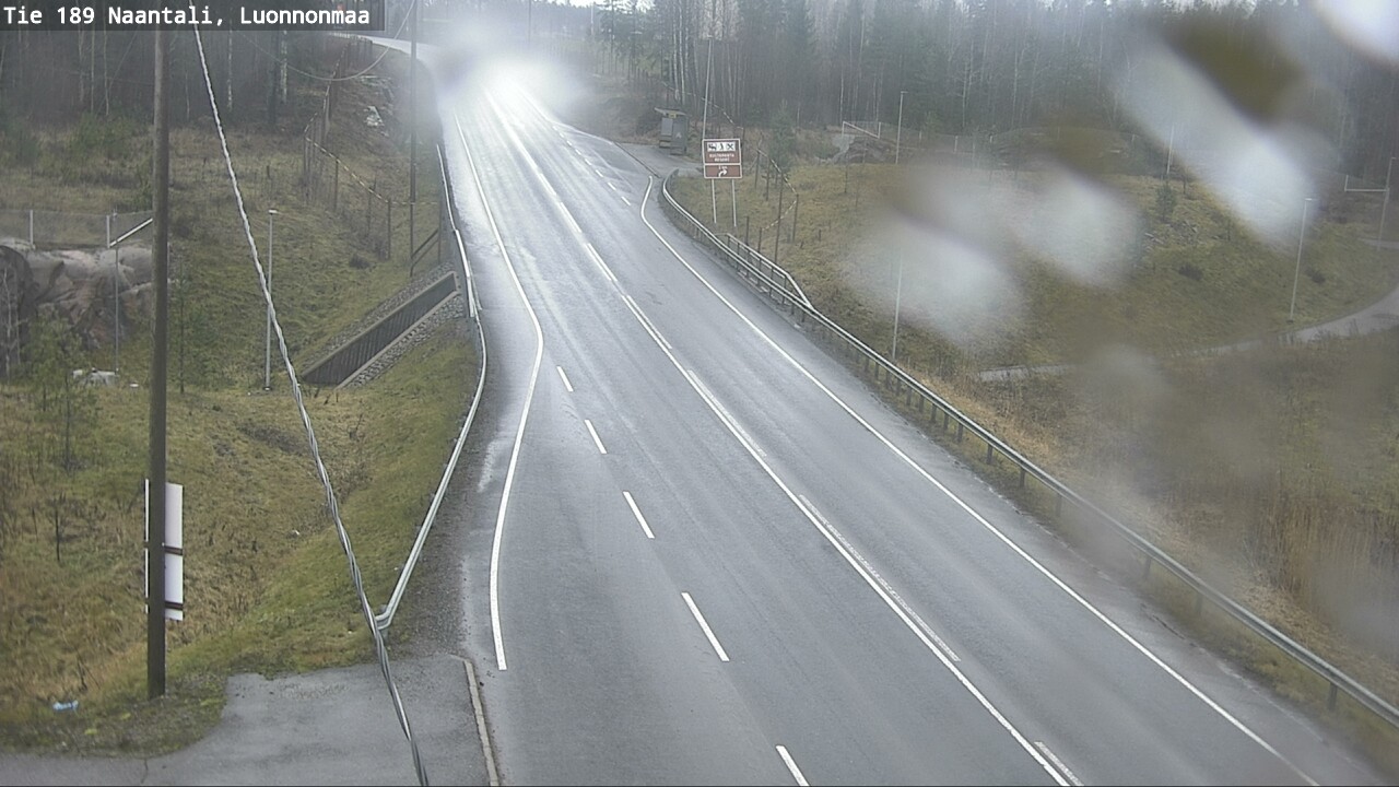 Weather Camera Image Väg 189 Nådendal, Luonnonmaa, Naantali, Varsinais-Suomi