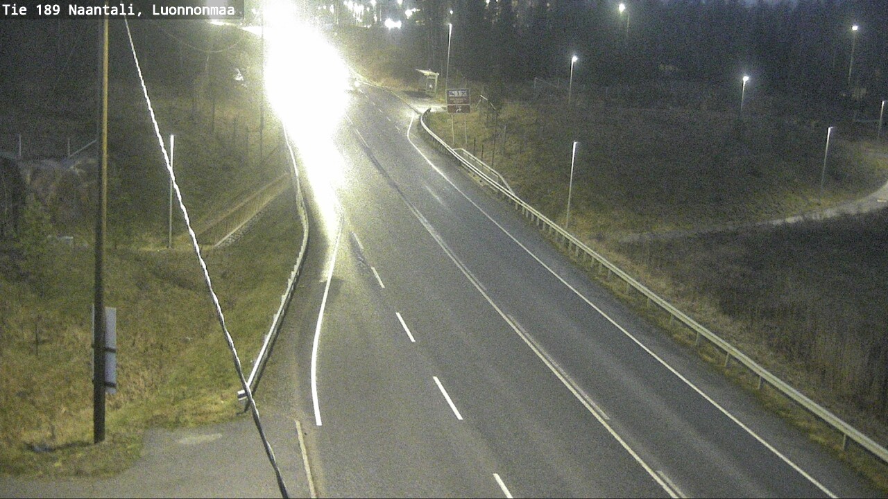 Weather Camera Image Väg 189 Nådendal, Luonnonmaa, Naantali, Varsinais-Suomi
