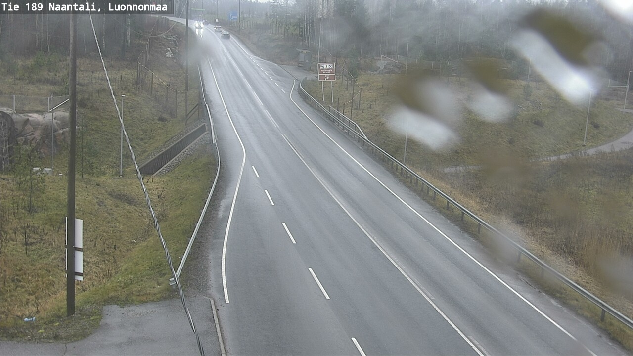 Weather Camera Image Väg 189 Nådendal, Luonnonmaa, Naantali, Varsinais-Suomi