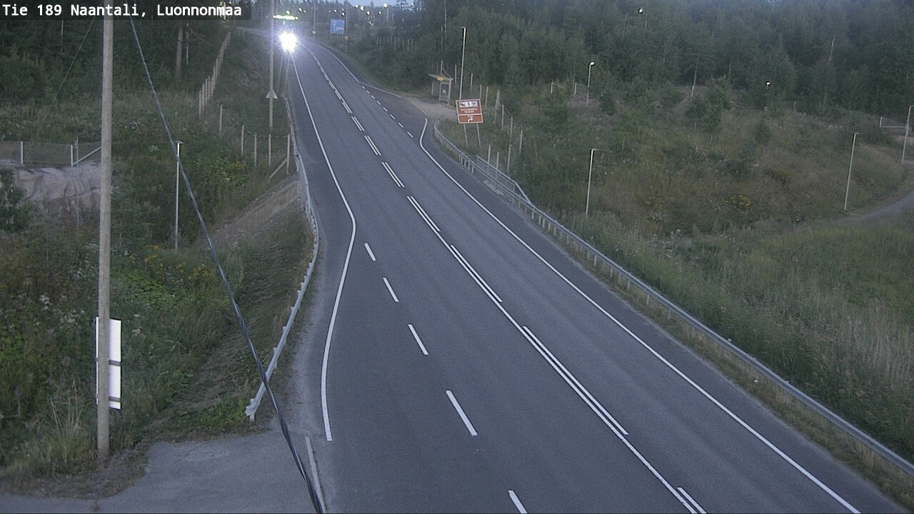 Weather Camera Image Road 189 Naantali, Luonnonmaa, Naantali, Varsinais-Suomi