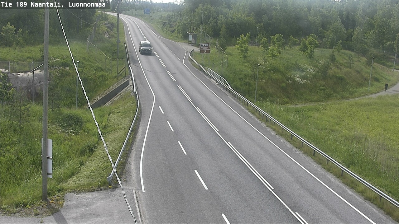 Weather Camera Image Väg 189 Nådendal, Luonnonmaa, Naantali, Varsinais-Suomi