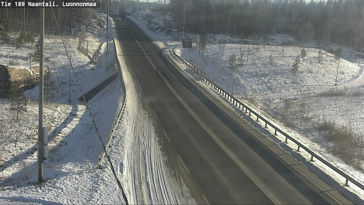 Weather Camera Image Road 189 Naantali, Luonnonmaa, Naantali, Varsinais-Suomi