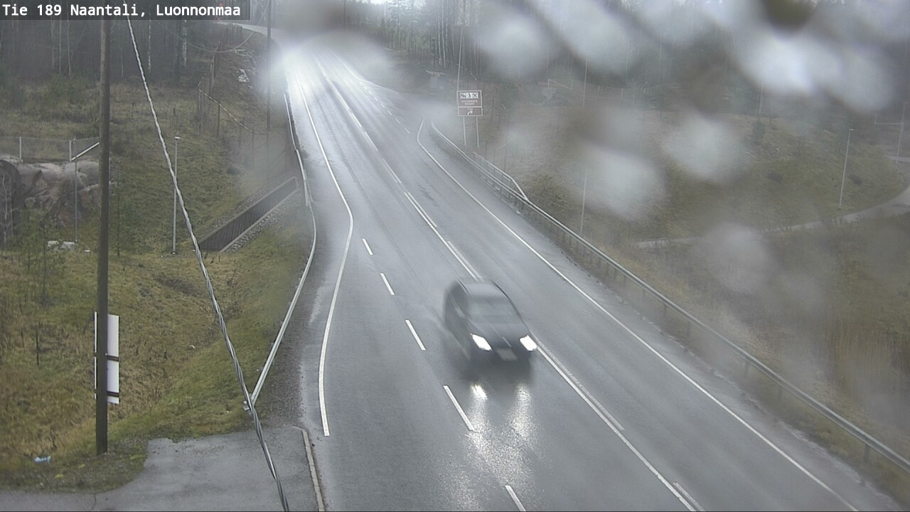 Weather Camera Image Väg 189 Nådendal, Luonnonmaa, Naantali, Varsinais-Suomi