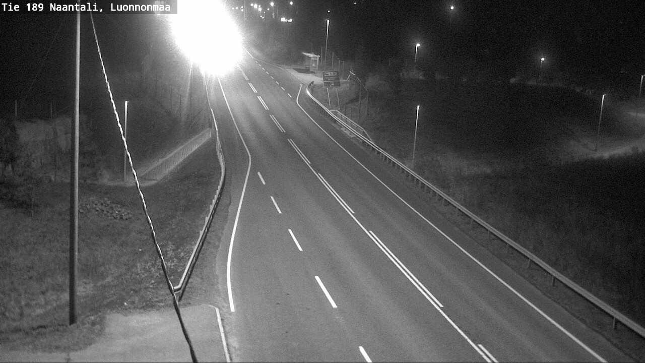 Weather Camera Image Road 189 Naantali, Luonnonmaa, Naantali, Varsinais-Suomi