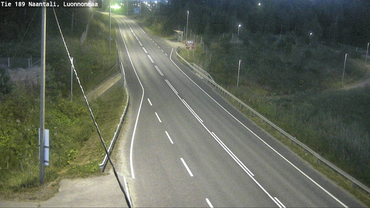 Weather Camera Image Road 189 Naantali, Luonnonmaa, Naantali, Varsinais-Suomi