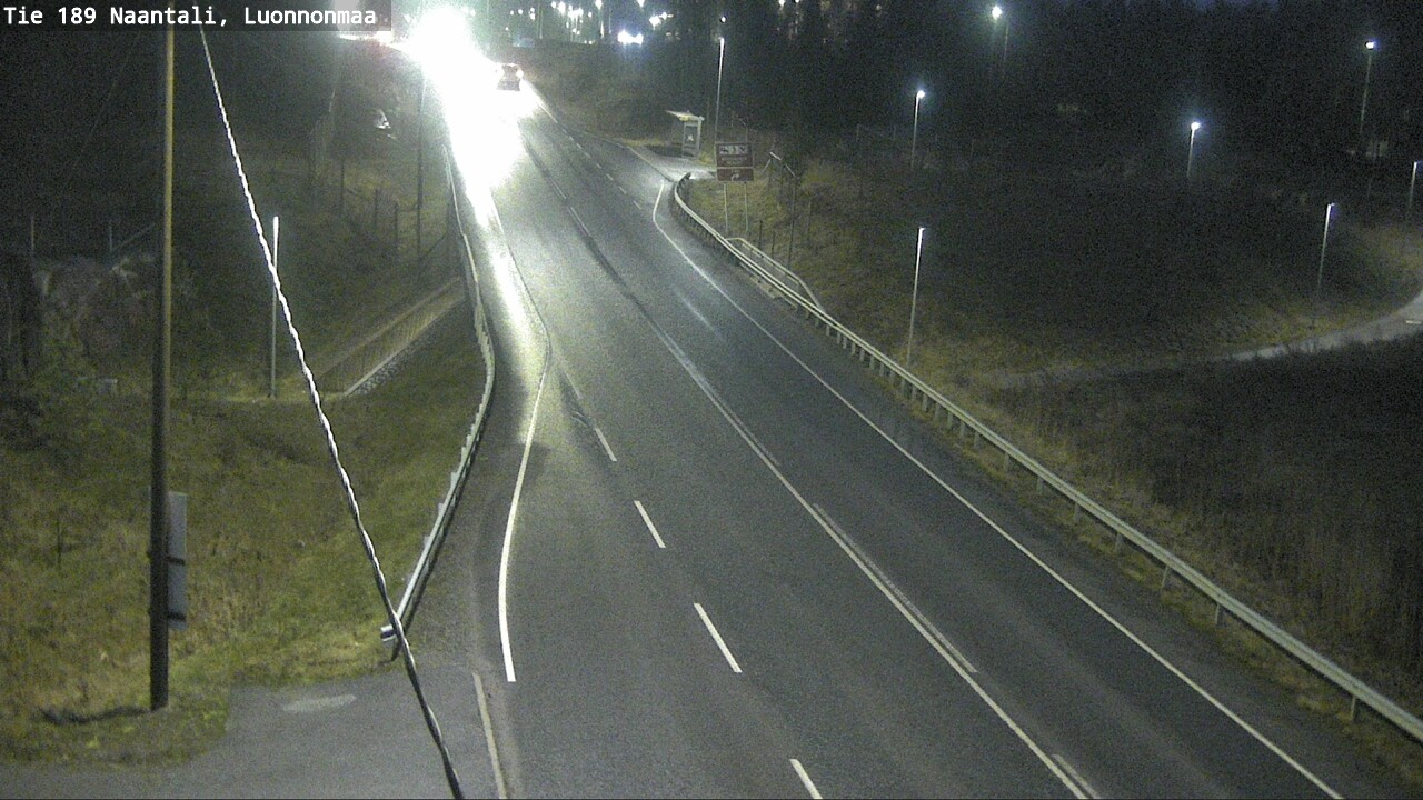 Weather Camera Image Väg 189 Nådendal, Luonnonmaa, Naantali, Varsinais-Suomi
