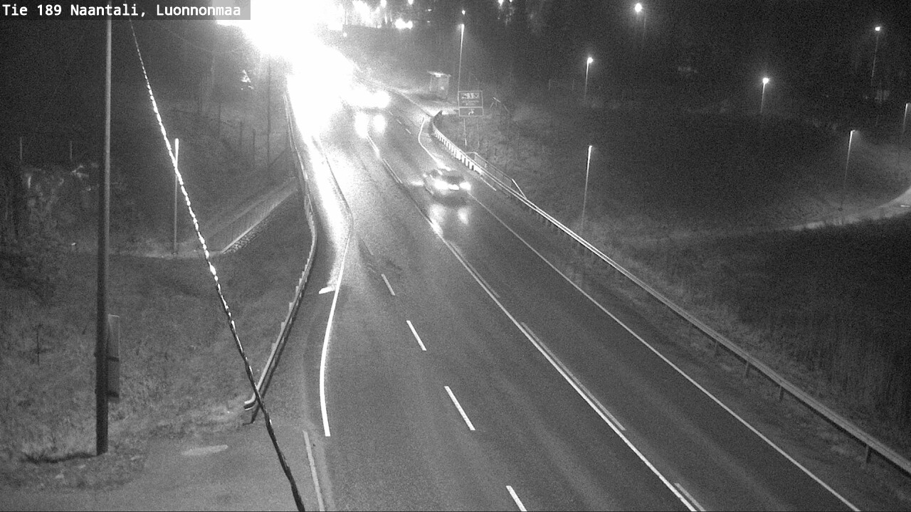 Weather Camera Image Väg 189 Nådendal, Luonnonmaa, Naantali, Varsinais-Suomi