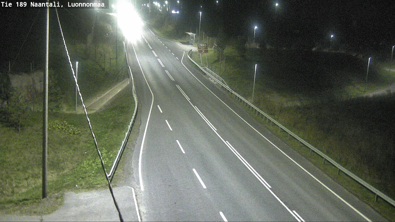 Weather Camera Image Road 189 Naantali, Luonnonmaa, Naantali, Varsinais-Suomi