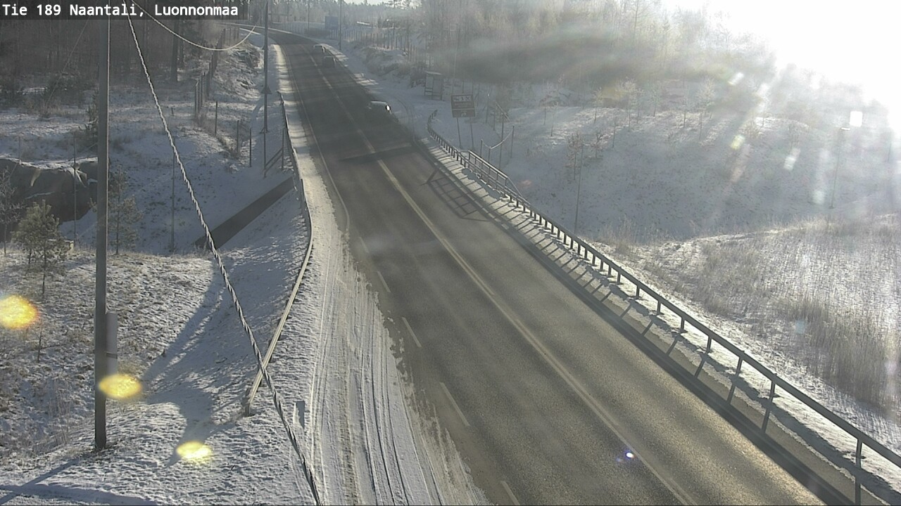 Weather Camera Image Väg 189 Nådendal, Luonnonmaa, Naantali, Varsinais-Suomi