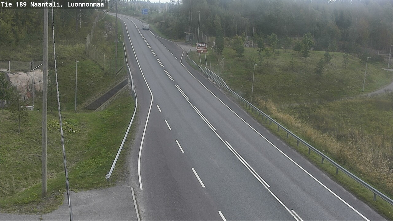 Weather Camera Image Road 189 Naantali, Luonnonmaa, Naantali, Varsinais-Suomi