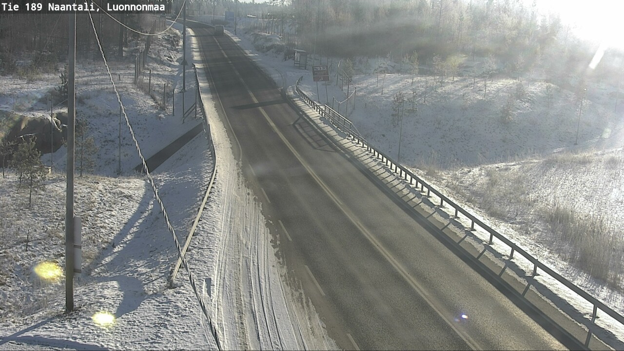 Weather Camera Image Väg 189 Nådendal, Luonnonmaa, Naantali, Varsinais-Suomi