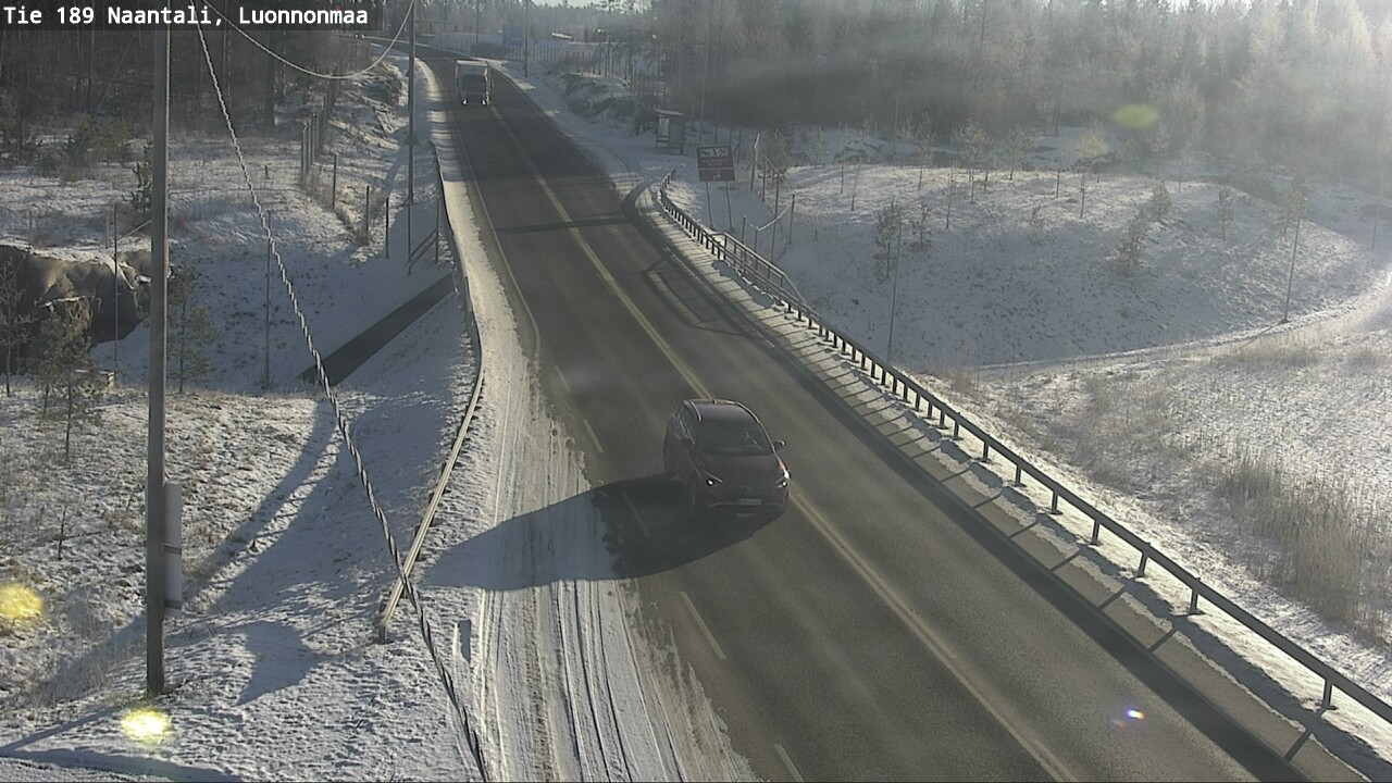 Weather Camera Image Väg 189 Nådendal, Luonnonmaa, Naantali, Varsinais-Suomi