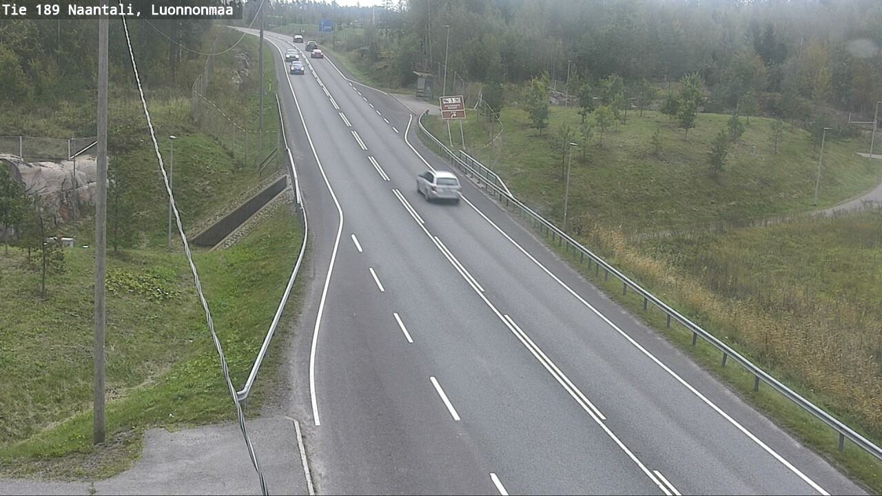 Weather Camera Image Road 189 Naantali, Luonnonmaa, Naantali, Varsinais-Suomi