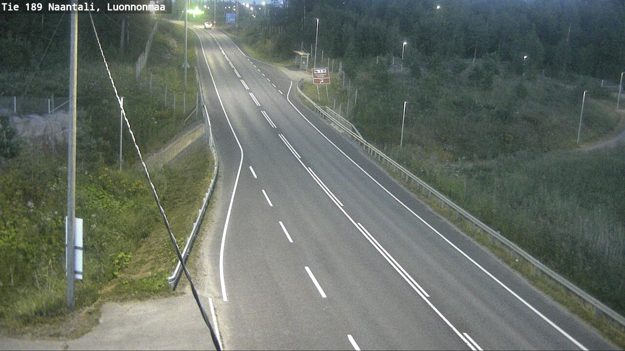 Weather Camera Image Road 189 Naantali, Luonnonmaa, Naantali, Varsinais-Suomi