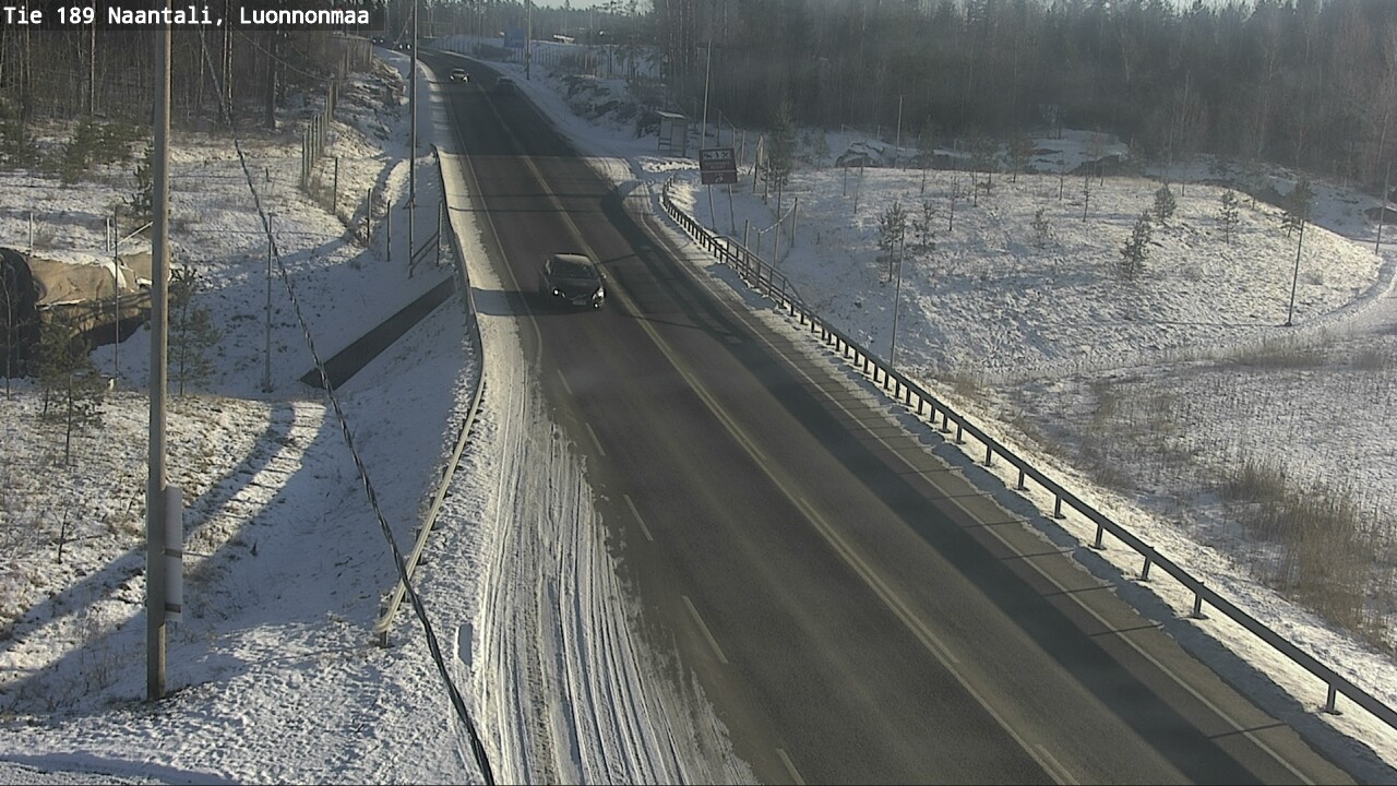 Weather Camera Image Road 189 Naantali, Luonnonmaa, Naantali, Varsinais-Suomi