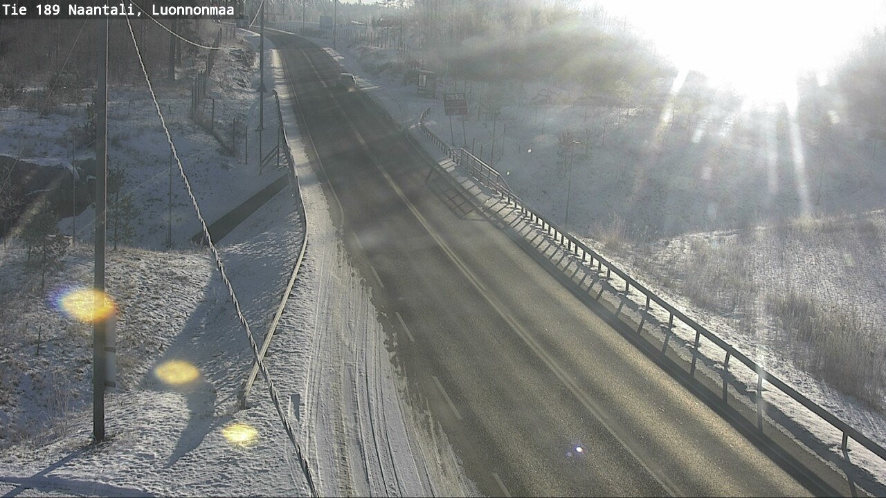 Weather Camera Image Väg 189 Nådendal, Luonnonmaa, Naantali, Varsinais-Suomi